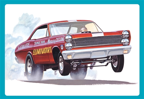 Byggmodell bil - 1967 Mercury Cyclone Eliminator II - 1:25 - AMT