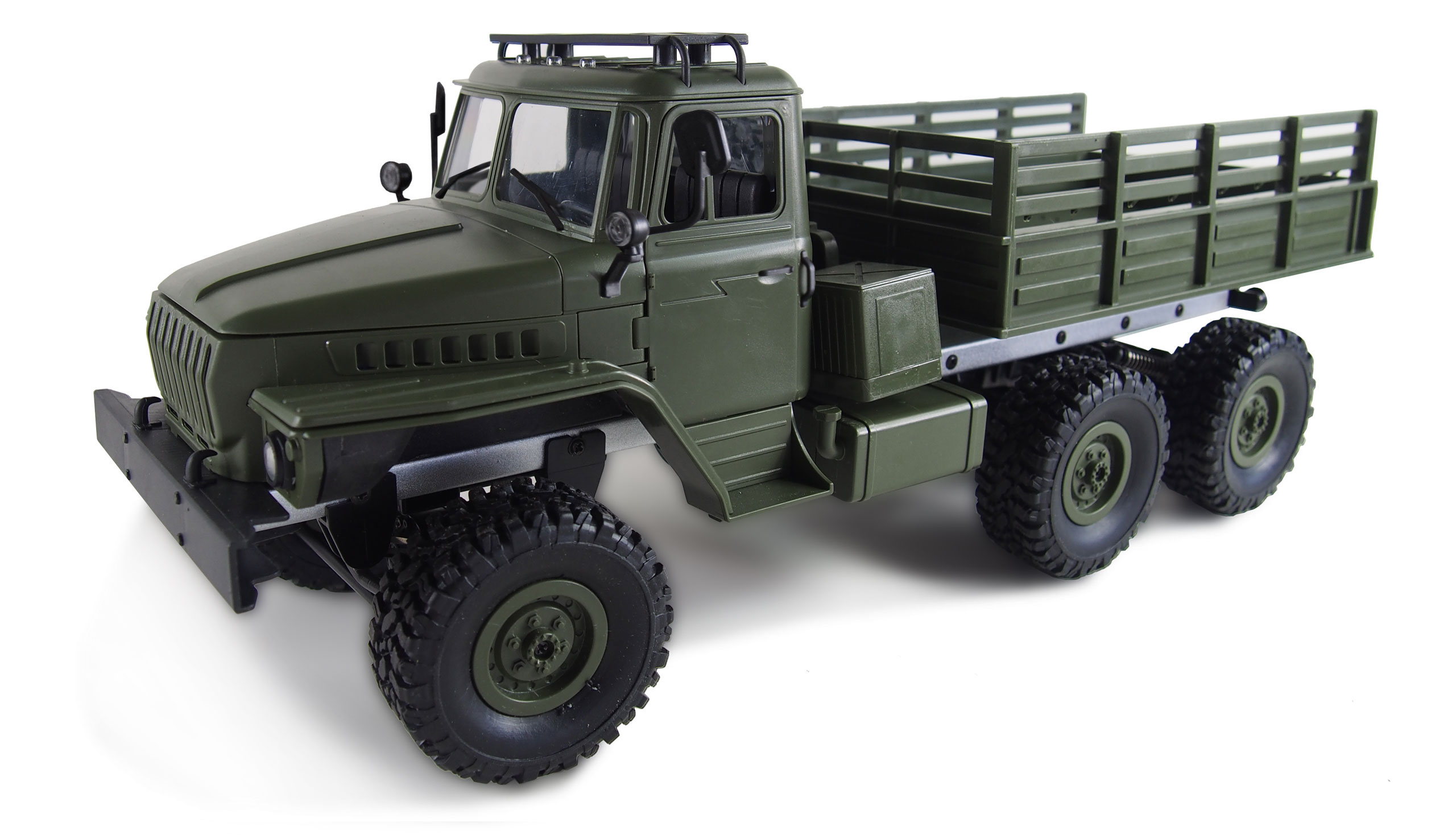 RC Milit&auml;rlastbil - Ural Truck LKW 6WD - 1:16 - RTR