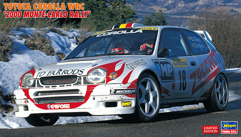 Byggmodell bil - Toyota Corolla  WRC -  1:24 - Hasegawa