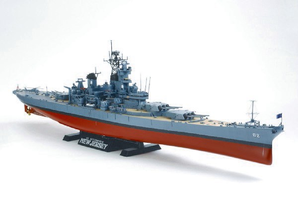 Byggmodell - U.S. Battleship BB-62 New Jersey - 1:350 - Tamiya