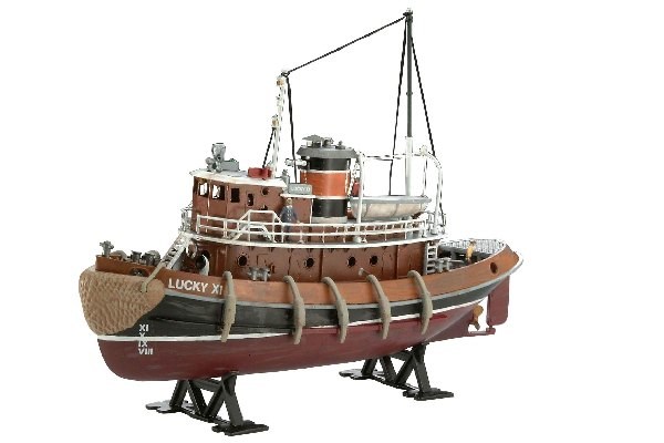 Byggmodell båt - Harbour Tug Boat - 1:108 - Revell
