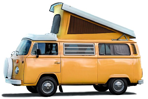 Byggsats bil - VW T2 Camper (easy click) model kit 1:24 Revell