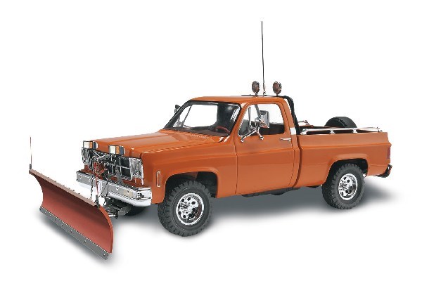 Byggmodell bil - GMC Pickup med snöplog - 1:24 - Revell