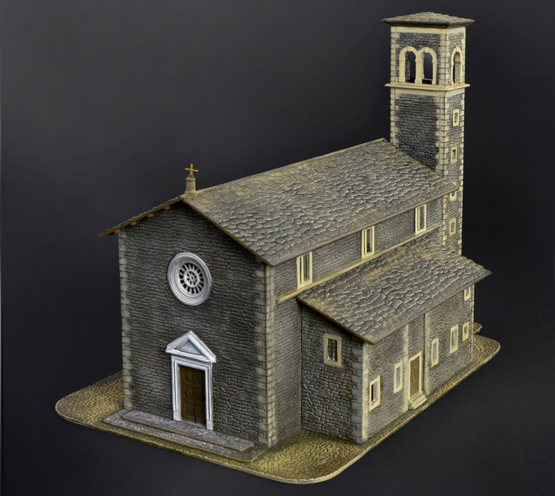 Byggmodell - Church - 1:72 - Italieri