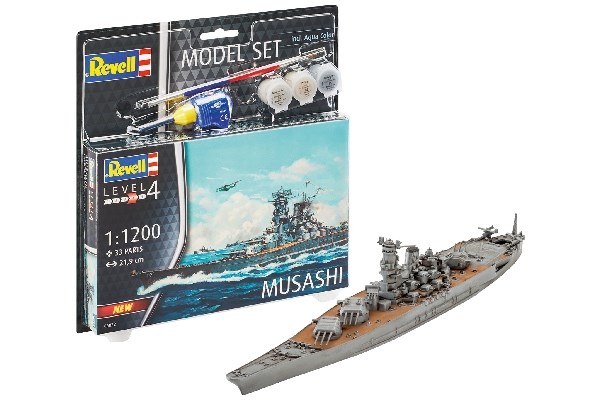 Model Set Musashi - 1:1200 - Revell