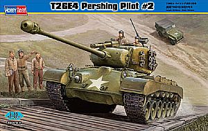 Byggmodell stridsvagn - T26E4 Pershing, Pilot #2 - 1:35 - HB