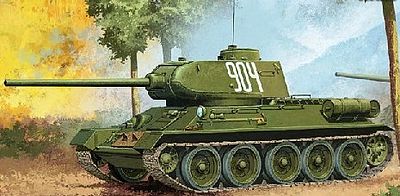 Byggsats Stridsvagn - T-34:85 no112 Factory Prod. - 1:35 - AC
