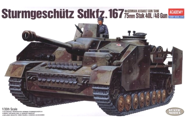 Byggmodell tanks  - Sturmgeschutz Iv - 1:35 - AC