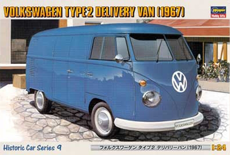 Byggmodell bil - Volkslagen Delivery Van - 1:24 - He