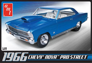 Byggmodell bil - Chevy Nova Pro Street 1966 - 1:25