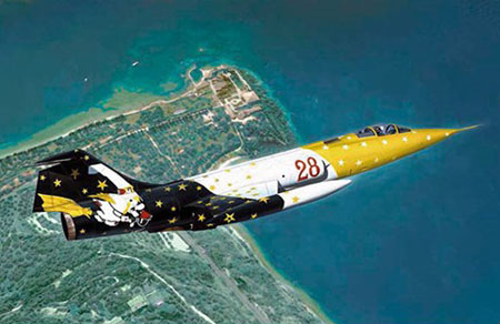 Byggmodell flygplan - F-104G Starfighter - 1:48 - IT