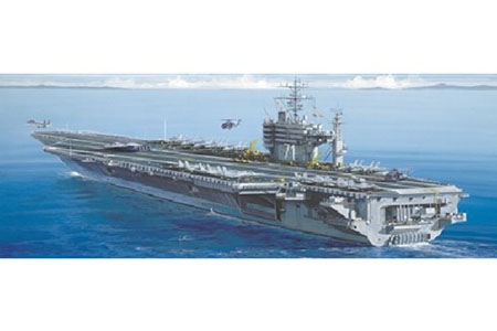 Byggmodell krigsfartyg - U.S.S. Roosevelt CV-71 - 1:720 - IT