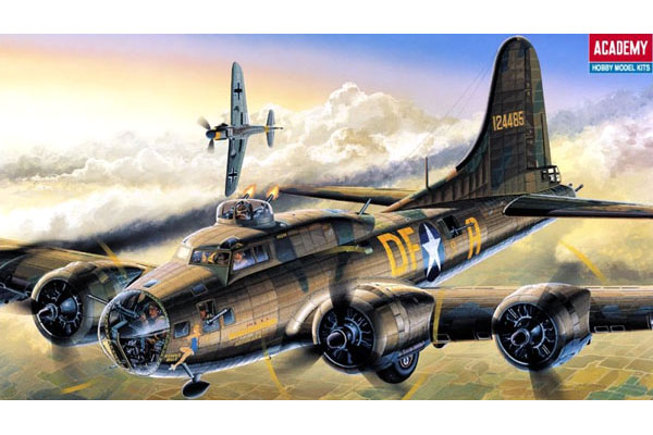 Byggmodell flygplan - B-17F Memphis Belle - 1:72 - Academy