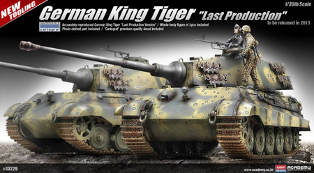 Byggsats Stridsvagn - King Tiger Last production - 1:35 - Academy