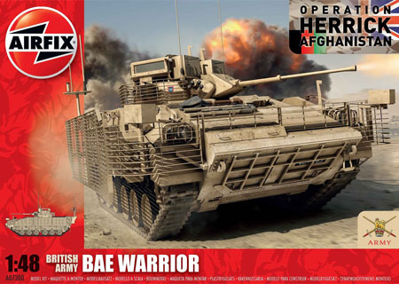 Byggmodell Stridsvagn - BAE Warrior - British Forces - 1:48