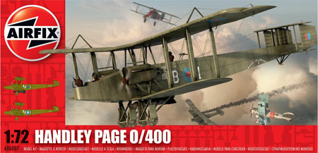 Byggmodell - Handley Page 0/400 - 1:72