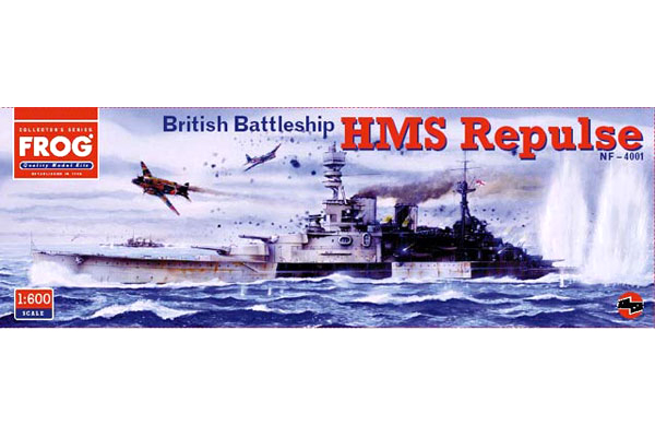 Modell Krigsskepp - HMS Repulse - Airfix - 1:600