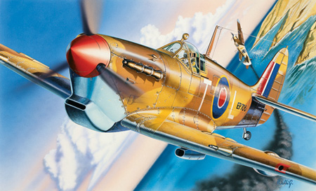Modellflygplan - Spitfire Mk.Vb - Italeri - 1:72