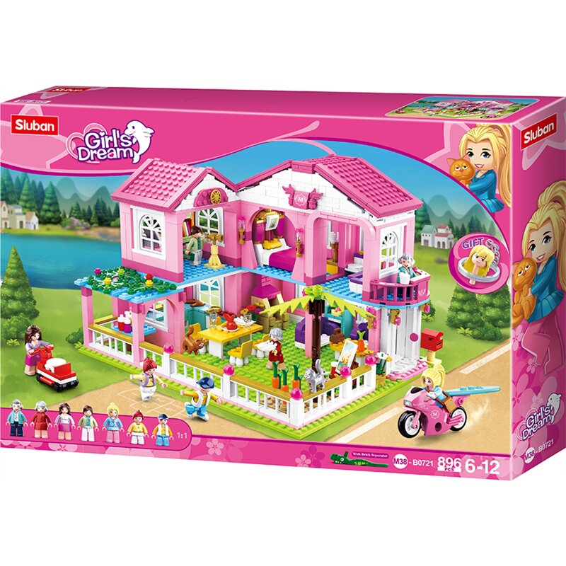 Girls Dream Lyxig Villa - B0721 - Sluban